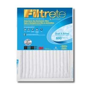  Filtrete 600 Dust and Pollen Filter   20x25x1 (6 Pack 