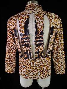 Adidas Jeremy Scott ObyO Leopard Firebird Track Suit XL Jacket Top AND 