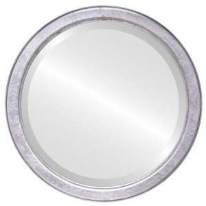  Toronto Circle in Silver Leaf with Black Antique Mirror 