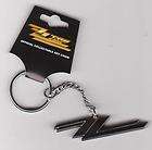 ZZTop Twin Zees Logo Official Key Chain Keyring ZZ Top