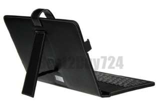   Leather Case Cover With Keyboard For 10 Inch Tablet Computer  
