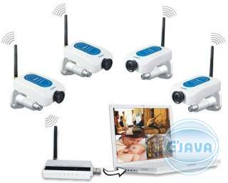 Network IR Wireless Security Surveillance System Kit Camera DVR  