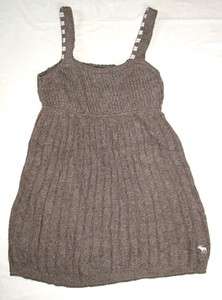 Womens ABERCROMBIE & FITCH Sweater TANK tunic length M  