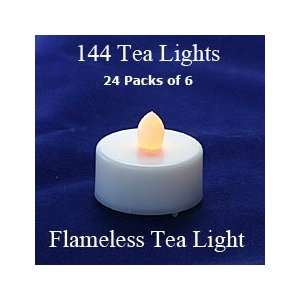  Case Pack 144 Flameless Tea Lights