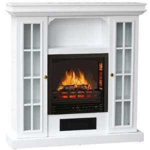   Electric French Fireplace Wht By Riverstone Industries Electronics