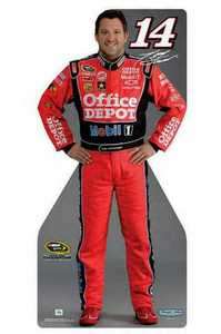 2011 Tony Stewart Life Size Standup NASCAR Champion  