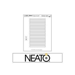  Neato Jewel Case Spine Labels Photo Matte