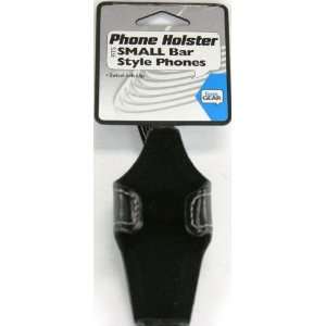  Small Bar Style Phone Holster (Black) Electronics