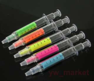 pcs Syringe Pens Highlighter Goth/Nurse/Doctor  