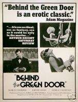 Behind the Green Door (1972) Original US poster RARE LB  