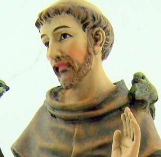 Saint St Francis Patron Of Animals Statue Figure NR  