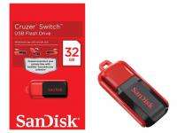New Sandisk Cruzer Switch 32GB 32 GB USB Flash Memory Pen Drive SDCZ52 