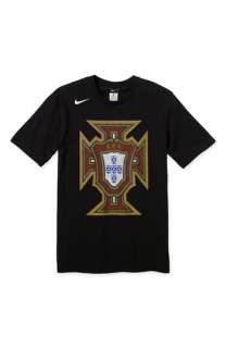 Nike World Cup Federation   Portugal Organic Crewneck T Shirt (Men 