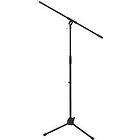 Musicians Gear MS 220 Tripod Mic Stand with Fixed Boom Black