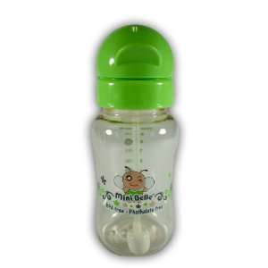   Free Baby Sports Bottle 300ml/10oz (PES) Includes Bubble Straw / Green