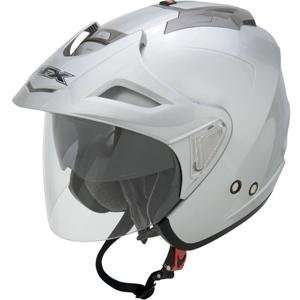  AFX FX 50 Helmet   Small/Silver Automotive
