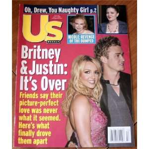  US Weekly April 1 2002 Britney & Justin Its Over US 