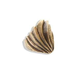  The Wave Ring  Antique Brass: Cara Singleton: Jewelry