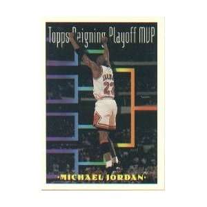  1993 94 Topps #199 Michael Jordan Playoff MVP