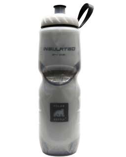 POLAR BIKE BICYCLE INSULATED WATER BOTTLE 24 OZ WHITE ** 617823021008 