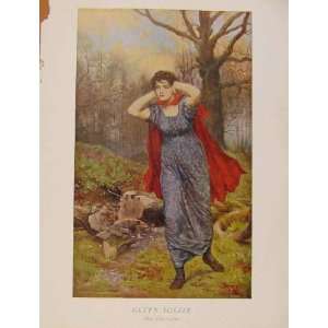   British Art Hetty Sorrel Hon John Collier Color Print