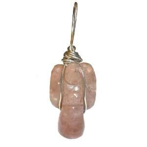 MiracleCrystals Citrine Pendant   Angel Yellow Stone Crystal Carving 