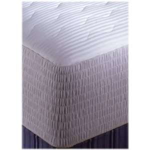  Croscill Cotton Sateen Stripe Mattress Pad