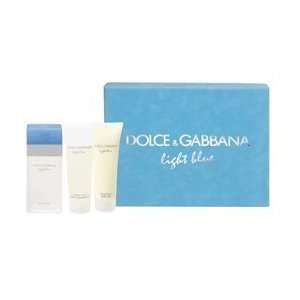   : Dolce & Gabbana Light Blue 3pc Set 1.7oz By Dolce & Gabbana: Beauty