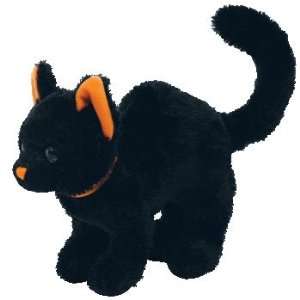  Ty Beanie Babies   Scaredy Cat 2.0 Black: Toys & Games