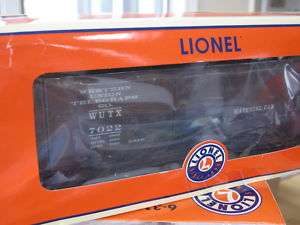2005 Lionel 6 26089 Western Union Gondola Handcar Reels B3940L  