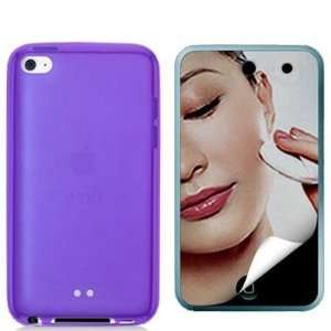 Electromaster(TM) Brand   Purple TPU Candy Rubber Skin Case Cover With 