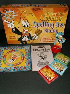 Honey Nut Cheerios Spelling Bee Game Briarpatch CIB!  