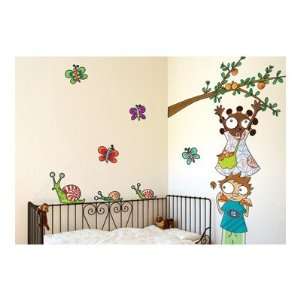  Ludo Apple Picking Wall Decal