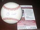 JSA COA ~ NY Yankees HOF Lou Gehrig Autographed Homerun Ball 1935 36 w 