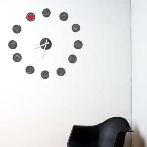 Mur Mur Icons Wall Stickers for clock Color print