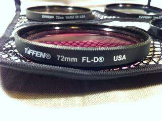 Tiffen four piece filter set 72mm UV, Polarizer, more  