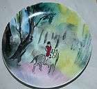 fox hunting plate  