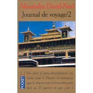  Journal de voyage/2 (9782266027564) Alexandra David Neel Books