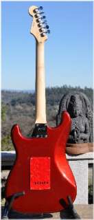   Vintage Modified Stratocaster SSS Metallic RED + Gig BAG Strat  