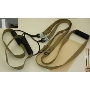  Trainer In a Bag, Travel Suspension Trainer, 1 Coyote Tan 