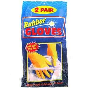 30 Packs of 2 Pair Rubber Gloves