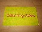   NEW Bloomingdales Gift Card ~ YELLOW Fashion Dream  Collectible ONLY