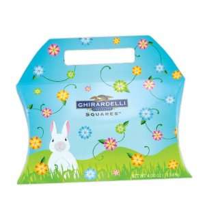 Easter Bunny Pouch Gift Box with SQUARES Chocolates, 4.0 oz.  