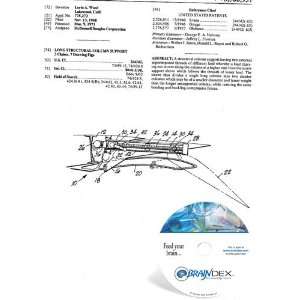  NEW Patent CD for LONG STRUCTURAL COLUMN SUPPORT 