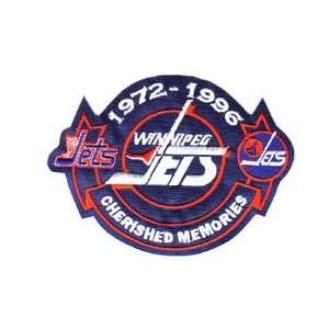 Winnipeg Jets 25th Anniversary Patch