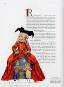 Nancy Wiley Art Doll book Antique Fairy Tale Puppet  