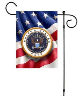 United States Navy Military Sm 2 Sided Flag  