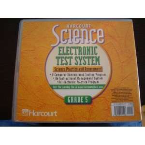 Harcourt Science Electronic Test System Science and Assessment (grade 