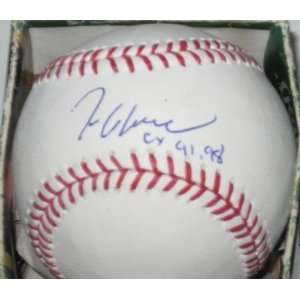   91 98 Atlanta Braves W jsa   Autographed Baseballs: Sports & Outdoors