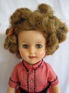Vtg Ideal Doll Shirley Temple St 15 N 1950s Very Cute Good Condition 